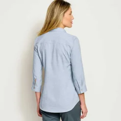 Orvis Women'S Tech Chambray Popover|Women Shirts