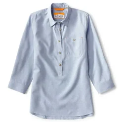 Orvis Women'S Tech Chambray Popover|Women Shirts