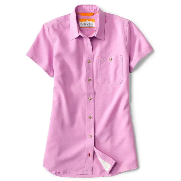 Orvis Women'S Tech Chambray Short-Sleeved Work Shirt|Women Shirts
