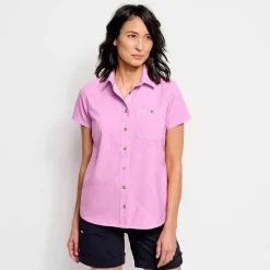 Orvis Women'S Tech Chambray Short-Sleeved Work Shirt|Women Shirts