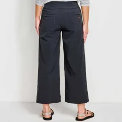 Orvis Wonder Ripstop Wide-Leg Crop|Women Pants