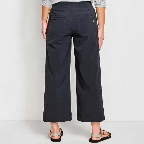 Orvis Wonder Ripstop Wide-Leg Crop|Women Pants