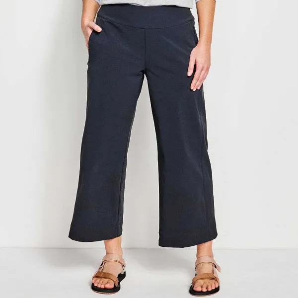 Orvis Wonder Ripstop Wide-Leg Crop|Women Pants