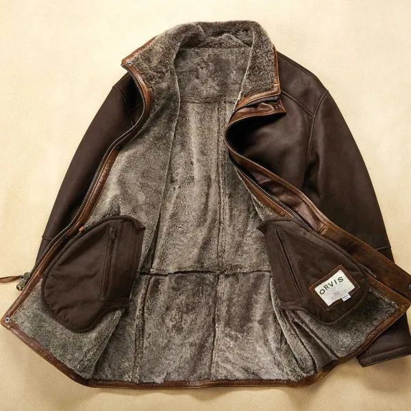 Orvis World'S Finest Shearling Coat|Men Jackets